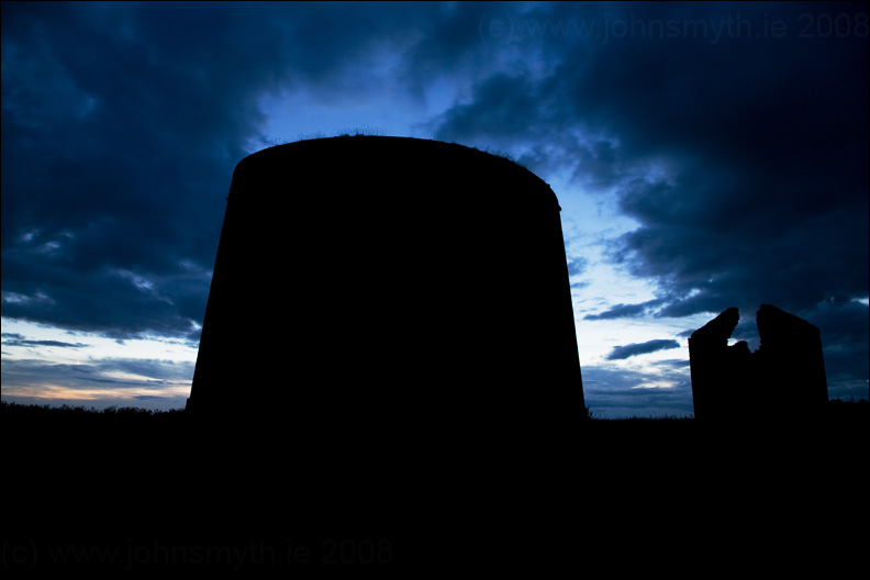 Martello tower at Finavarra point, Co. Clare