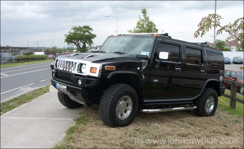 Picture of a Hummer in Ireland