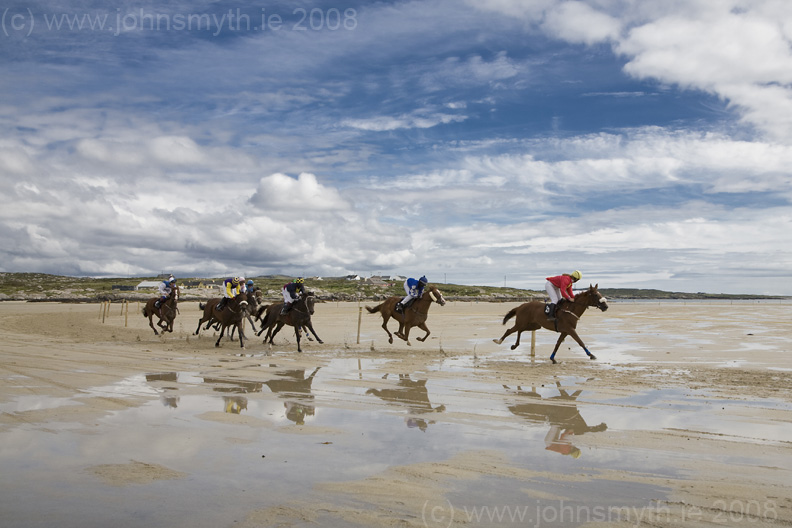 Omey Beach Races near Clifden, Co. Galway