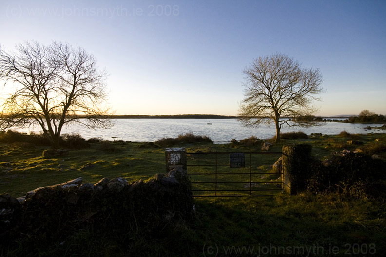 Rahasane turlough, Co. Galway, in winter