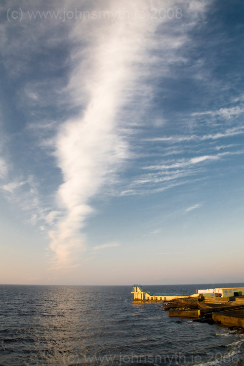 Sunrise at Blackrock Diving Board in Salthill Galway Ireland